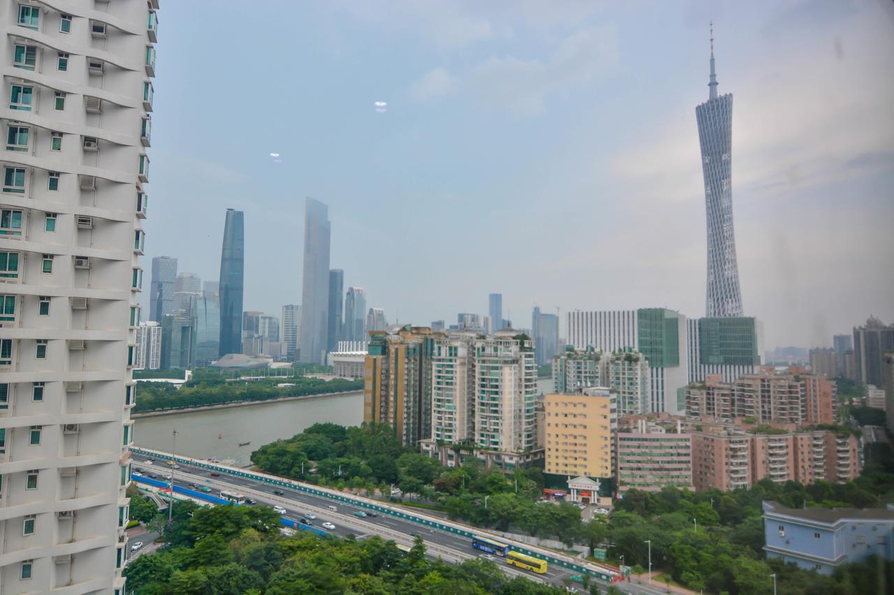 Yumi Apartment Zhujiangxinan Canton Tower Branch Kültér fotó