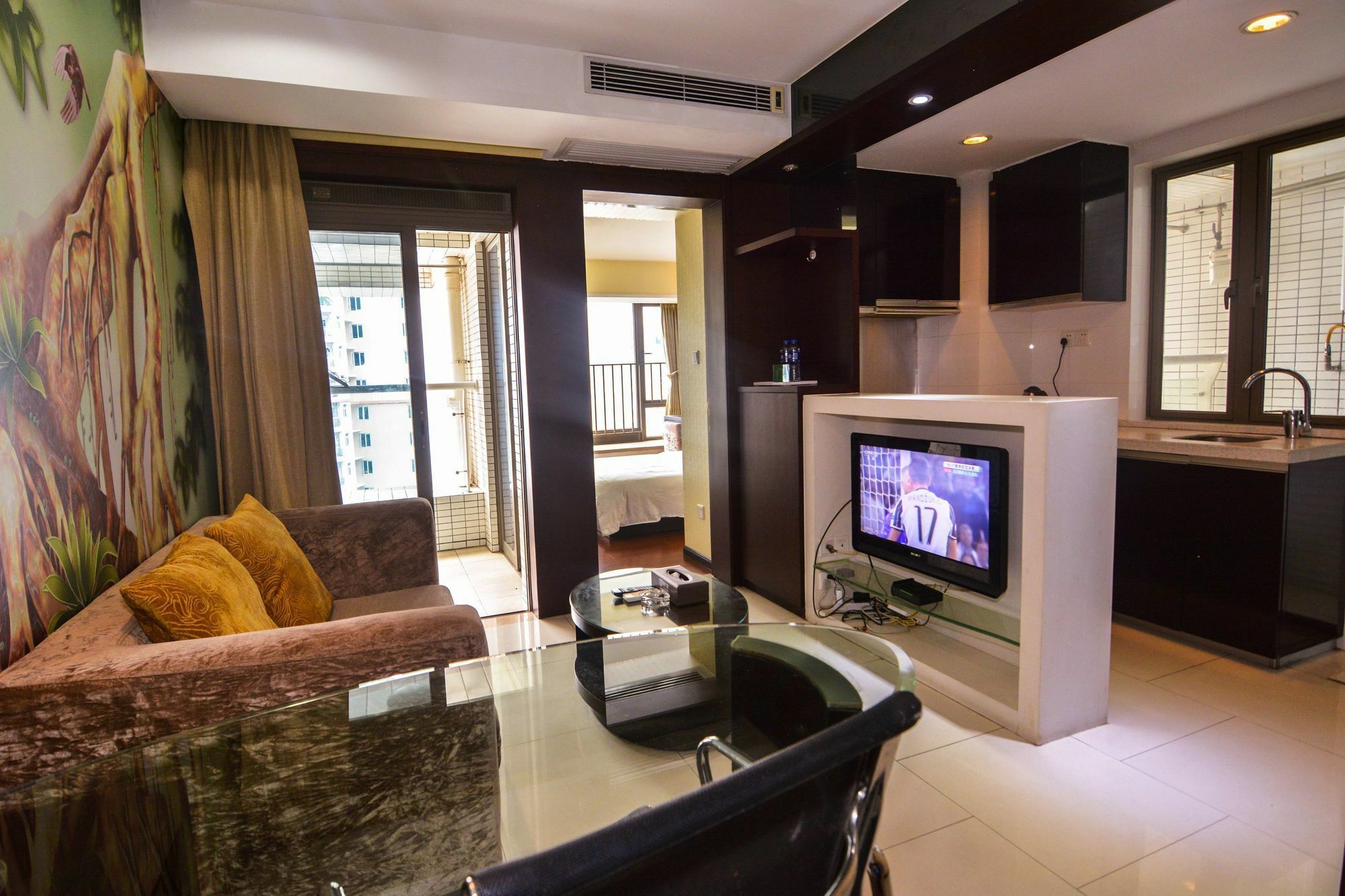 Yumi Apartment Zhujiangxinan Canton Tower Branch Kültér fotó