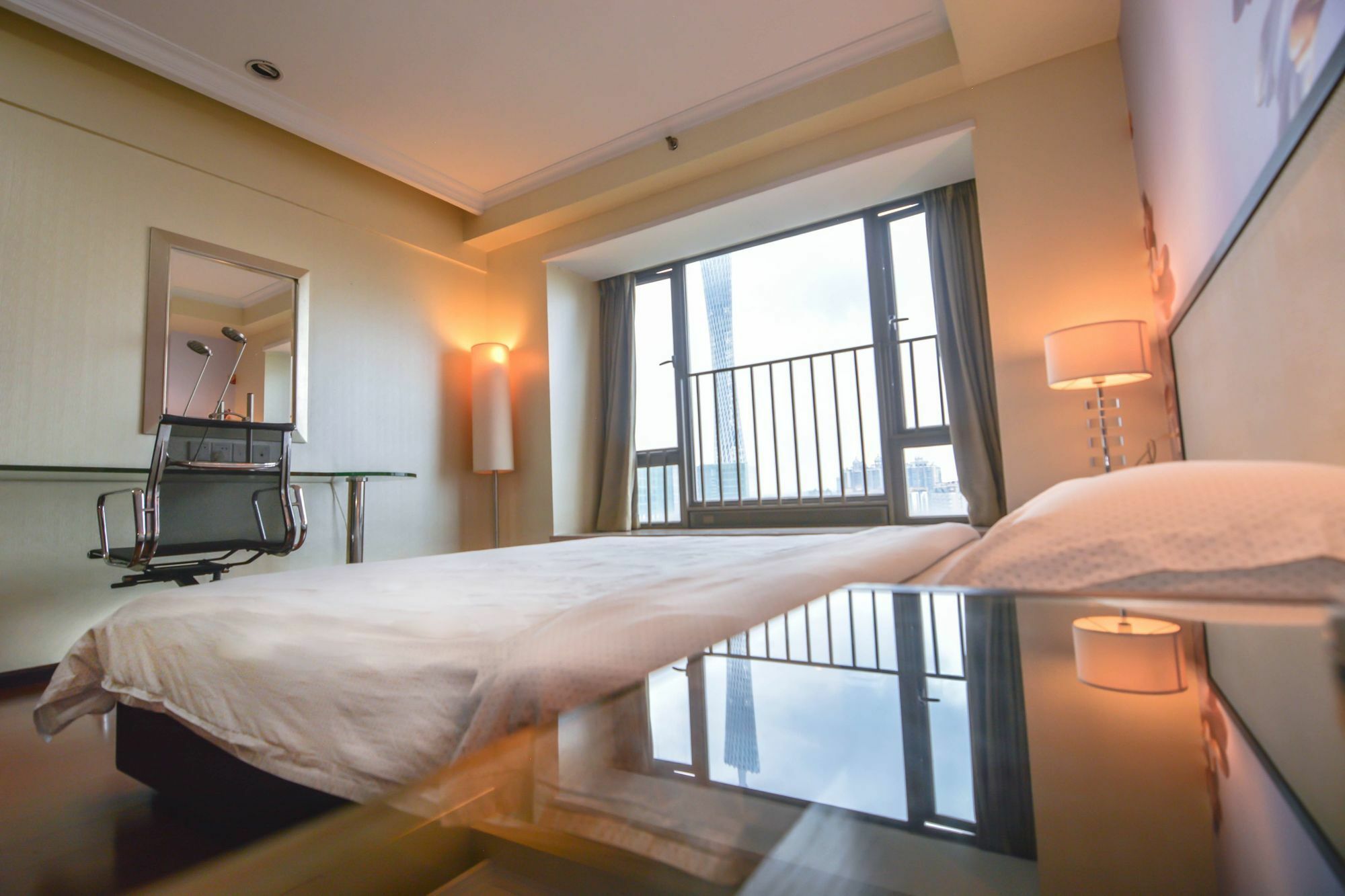 Yumi Apartment Zhujiangxinan Canton Tower Branch Kültér fotó