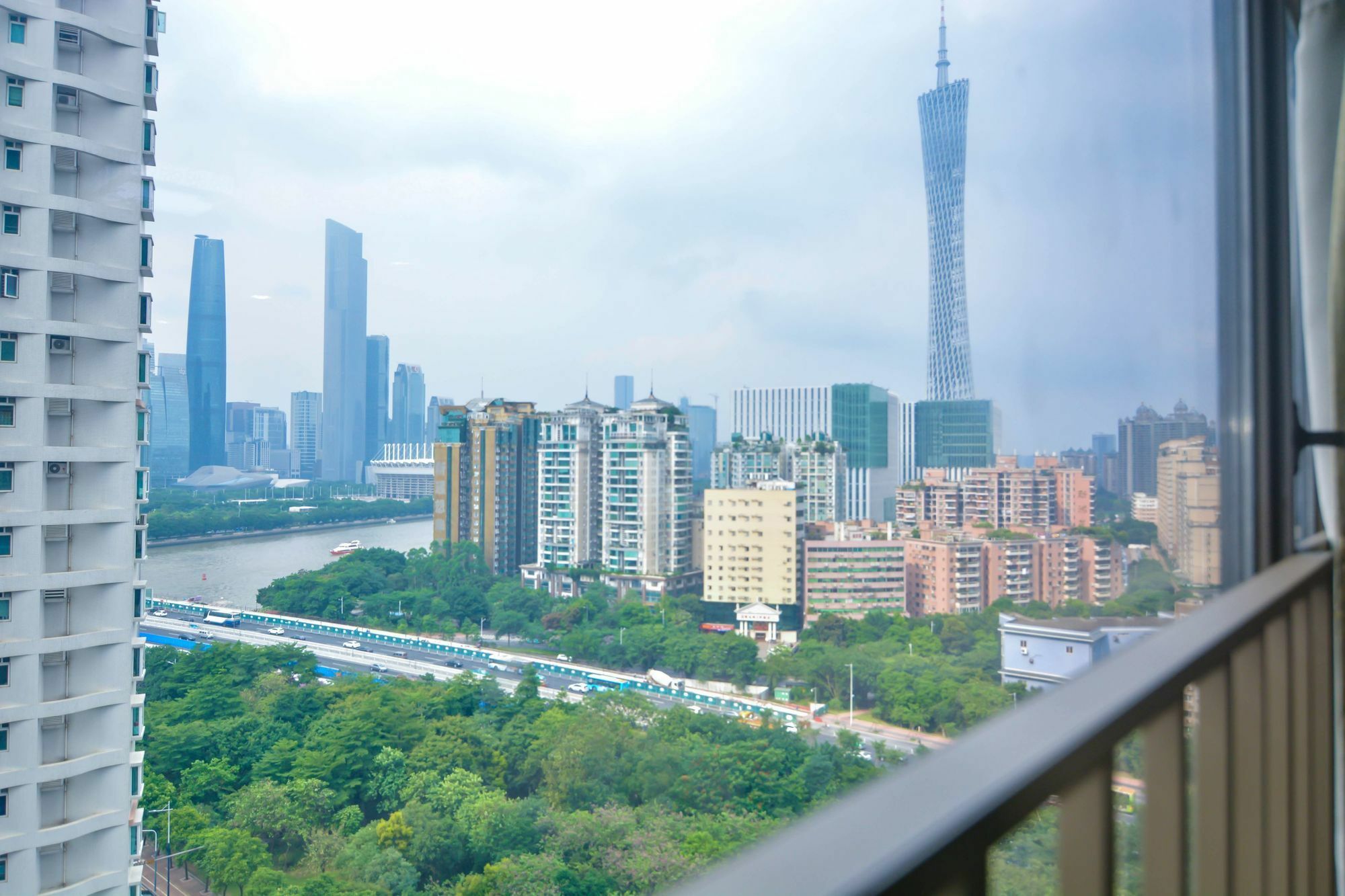 Yumi Apartment Zhujiangxinan Canton Tower Branch Kültér fotó